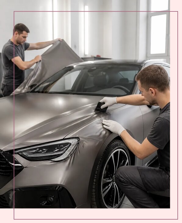 Оклейка автомобилей в Выксе по цене от 25925 р. | Аванза-Вкс
